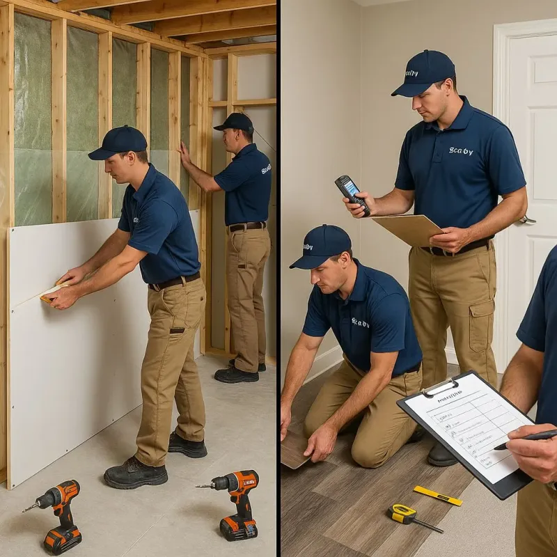 Repairs and Reconstruction process in Bedford, MA