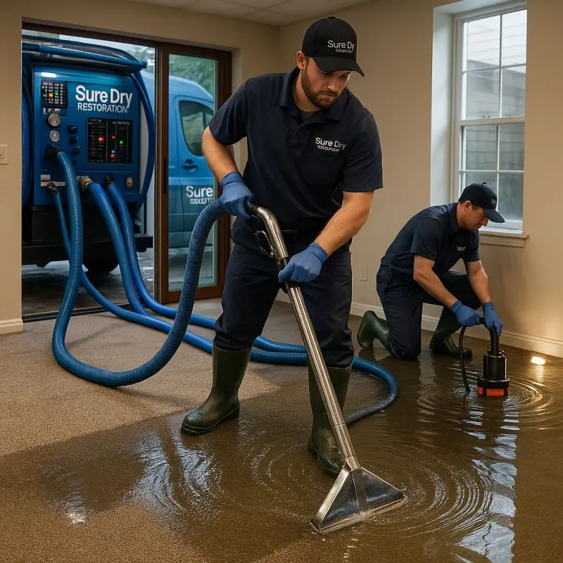 Water Extraction and Removal process in Bedford, MA